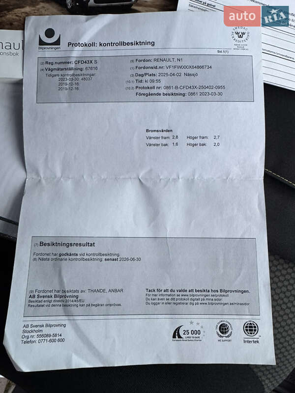 Грузовой фургон Renault Kangoo 2020 в Луцке