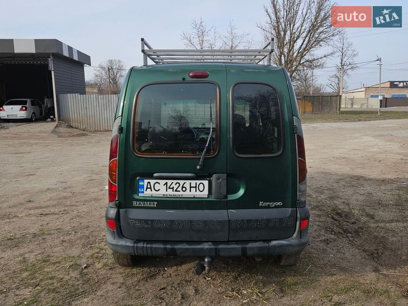 Грузопассажирский фургон Renault Kangoo 1999 в Вольнянске