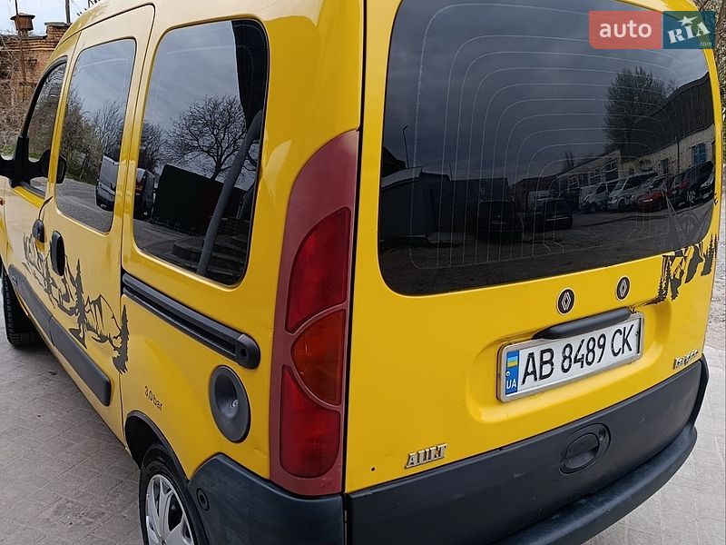 Минивэн Renault Kangoo 2001 в Хмельнике