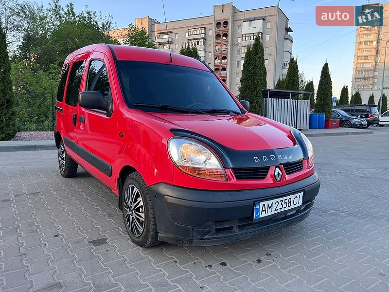 Минивэн Renault Kangoo 2003 в Житомире