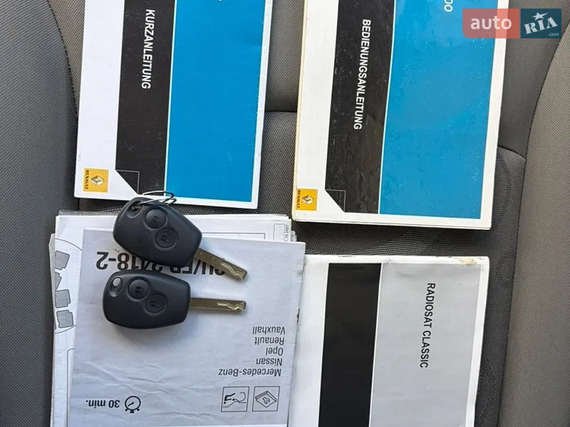 Минивэн Renault Kangoo 2010 в Виннице документ