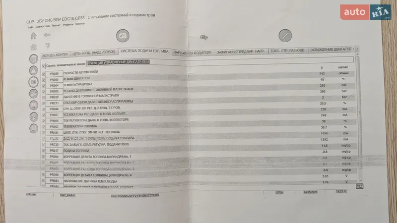 Внедорожник / Кроссовер Renault Koleos 2014 в Хмельницком документ