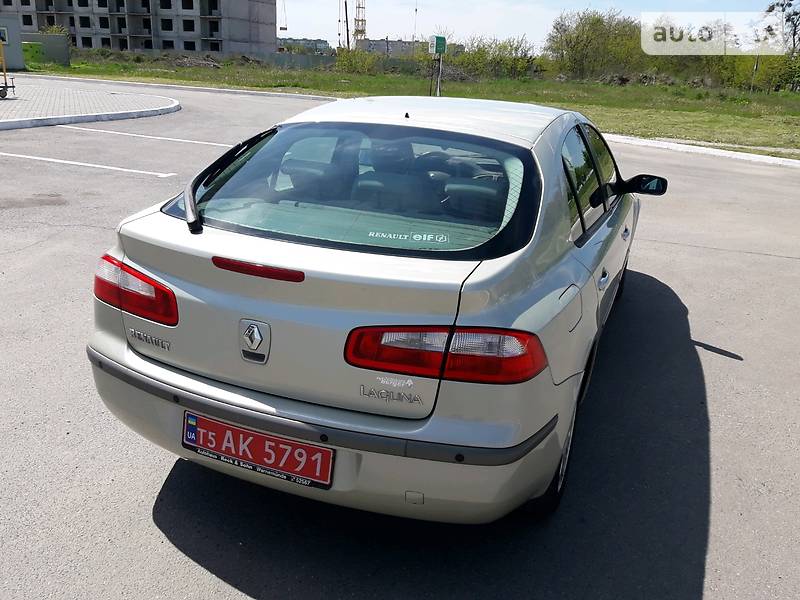 Хетчбек Renault Laguna 2002 в Полтаві фото 13 Хетчбек Renault Laguna 2002 в Полтаві