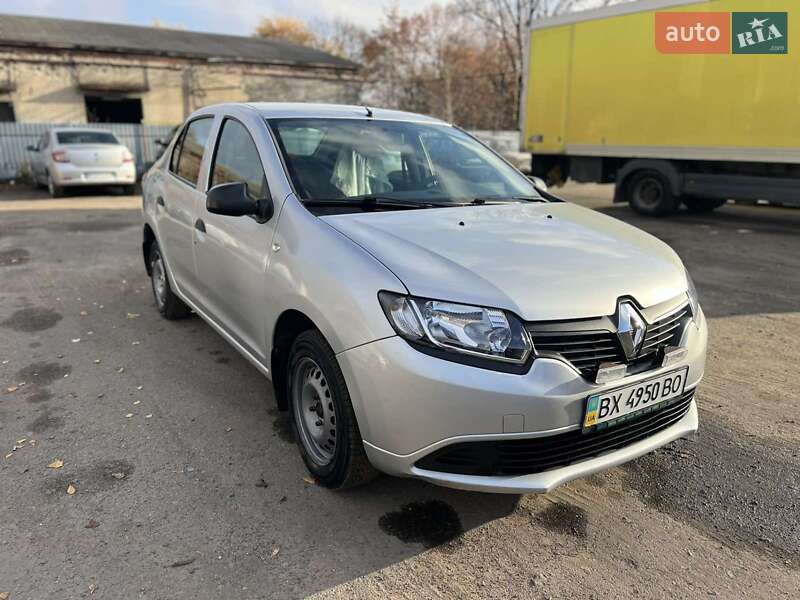 2014 Renault Logan, VIN VF14SRAP450427936:plate — фото 1 (autoria)
