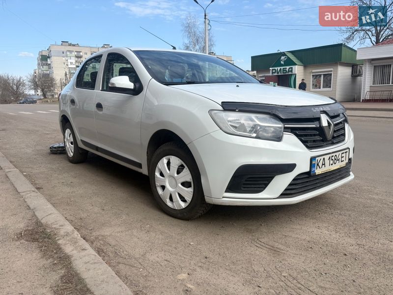 2020 Renault Logan, VIN VF14SRCL465595169:plate — фото 1 (autoria)
