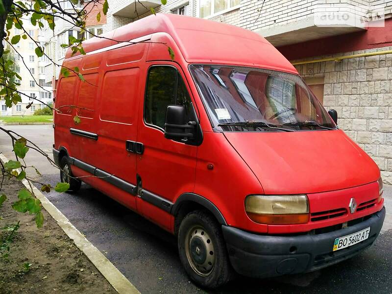 Грузопассажирский фургон Renault Master 2001 в Тернополе