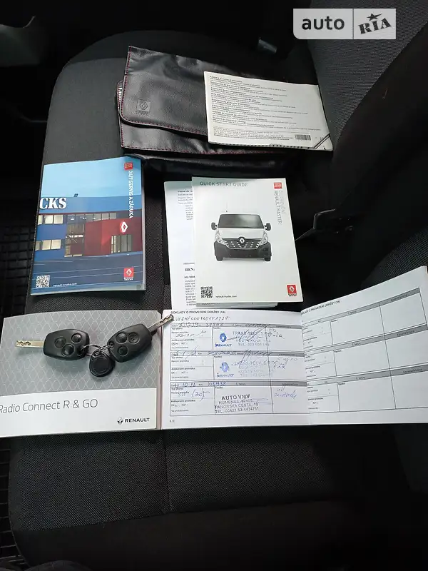 Грузовой фургон Renault Master 2018 в Дубно документ