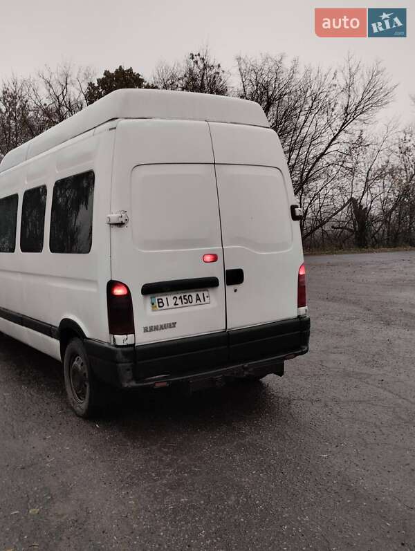 Мікроавтобус Renault Master 2003 в Кременчуці