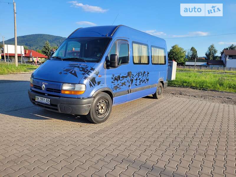 Мікроавтобус Renault Master 2002 в Тернополі