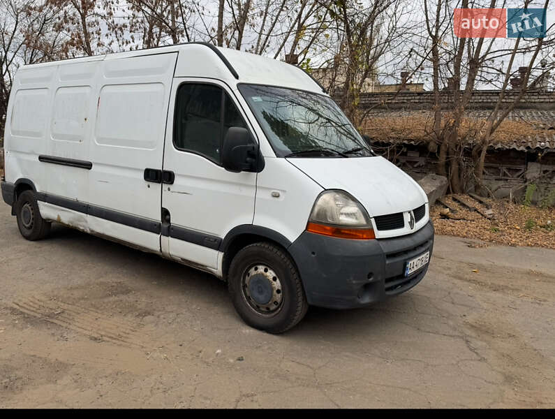 Грузовой фургон Renault Master 2005 в Киеве