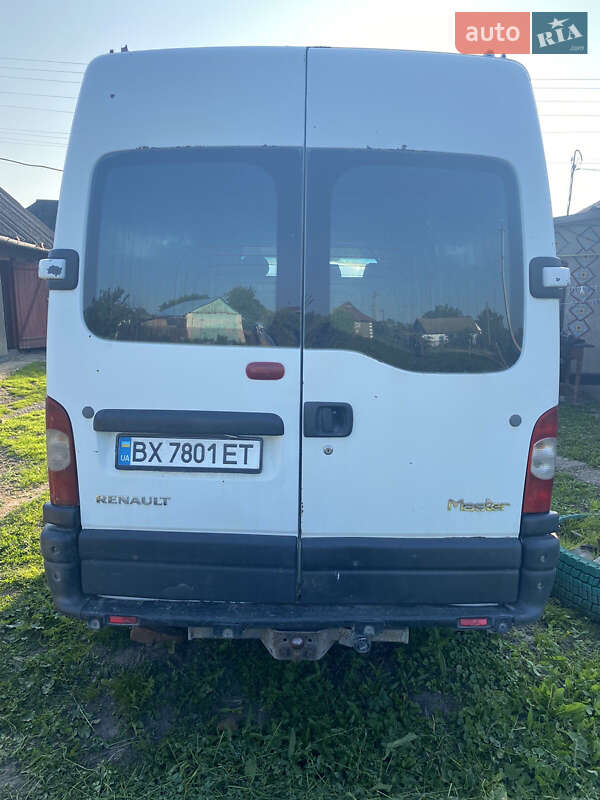 Грузовой фургон Renault Master 2007 в Хмельницком