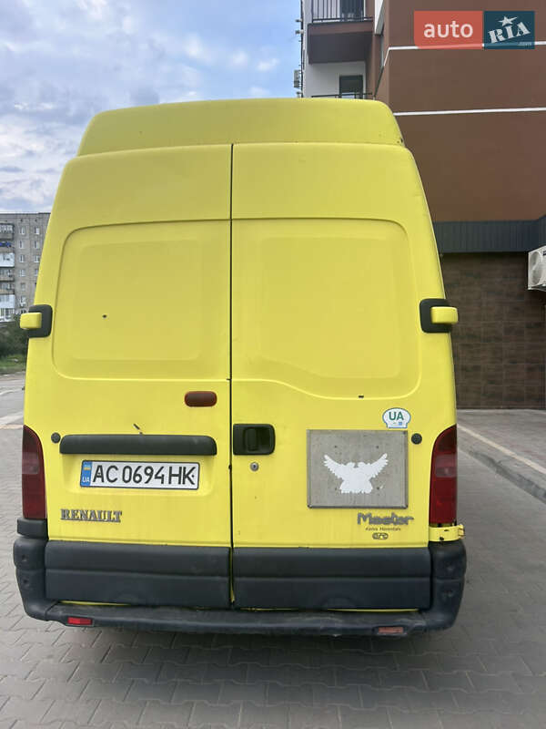 Мікроавтобус Renault Master 2002 в Ковелі