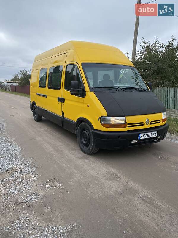 Грузовой фургон Renault Master 2001 в Житомире