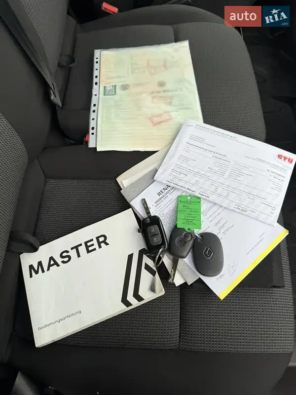 Грузовой фургон Renault Master 2023 в Киеве документ