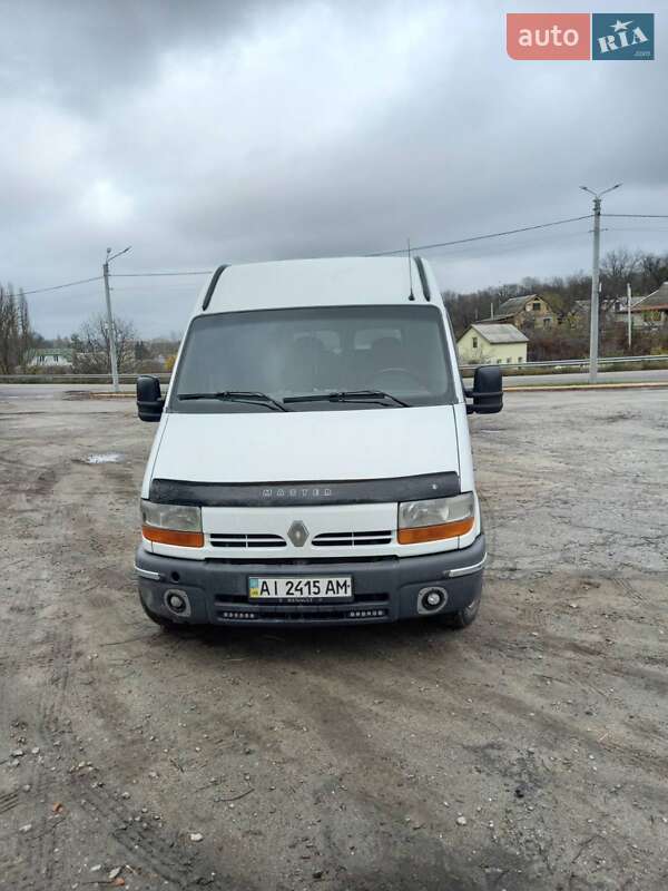Грузовой фургон Renault Master 2003 в Обухове