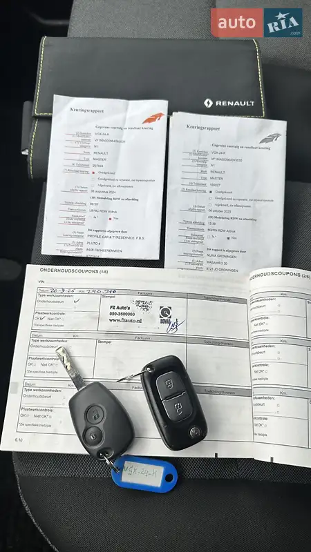 Грузовой фургон Renault Master 2020 в Луцке документ