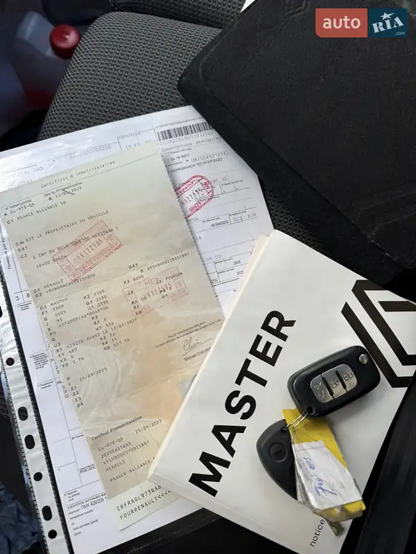 Другие грузовики Renault Master 2023 в Ковеле документ