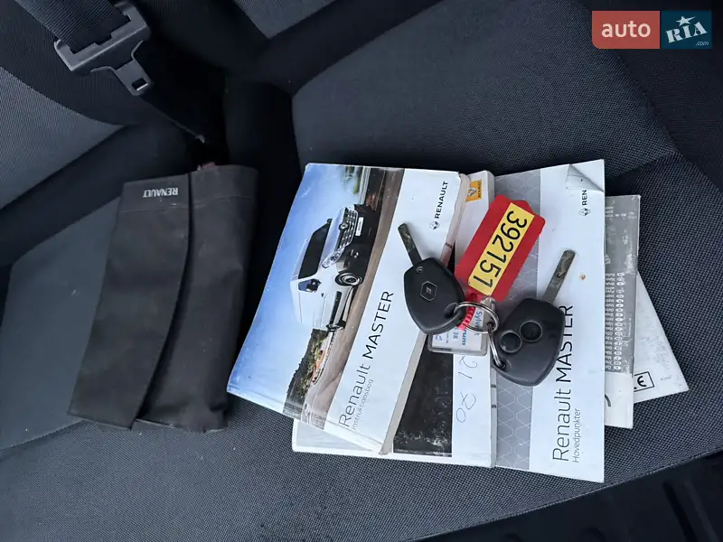 Тентований Renault Master 2016 в Дубні документ