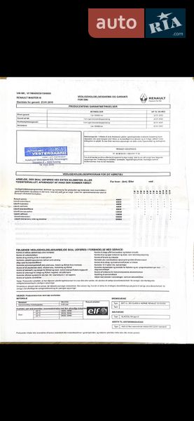 Грузовой фургон Renault Master 2018 в Львове