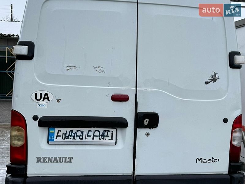 Грузопассажирский фургон Renault Master 2006 в Владимире