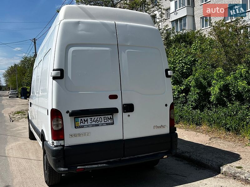 Микроавтобус грузовой (до 3,5т) Renault Master 2005 в Бердичеве