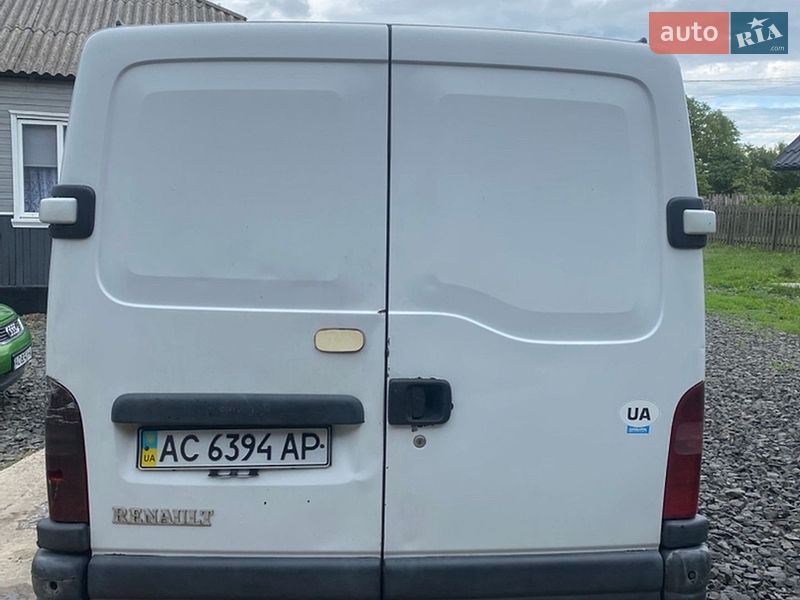 Грузопассажирский фургон Renault Master 2002 в Ковеле