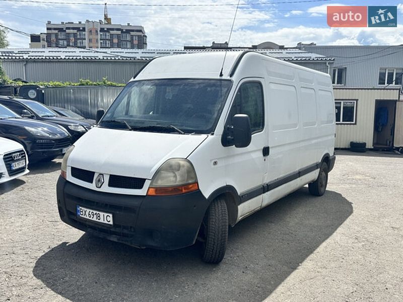 Вантажний фургон Renault Master 2004 в Хмельницькому