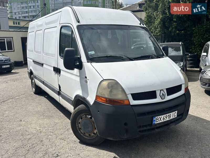 Вантажний фургон Renault Master 2004 в Хмельницькому