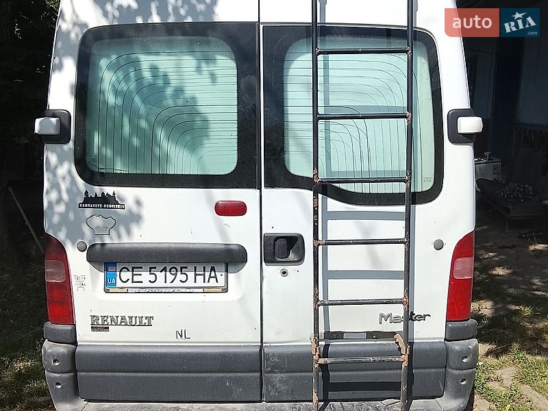 Мінівен Renault Master 2002 в Заліщиках