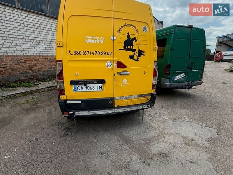 Грузовой фургон Renault Master 2017 в Черкассах