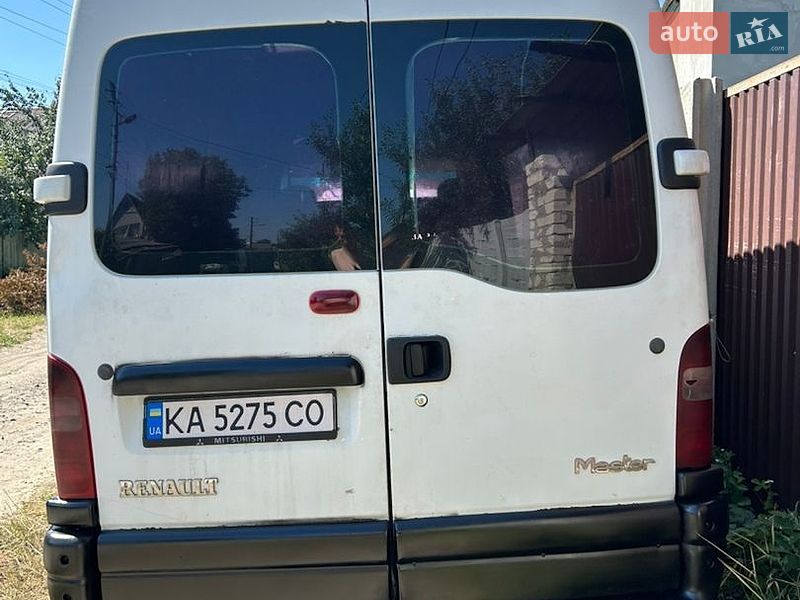 Вантажопасажирський фургон Renault Master 2002 в Фастові фото 4 Вантажопасажирський фургон Renault Master 2002 в Фастові