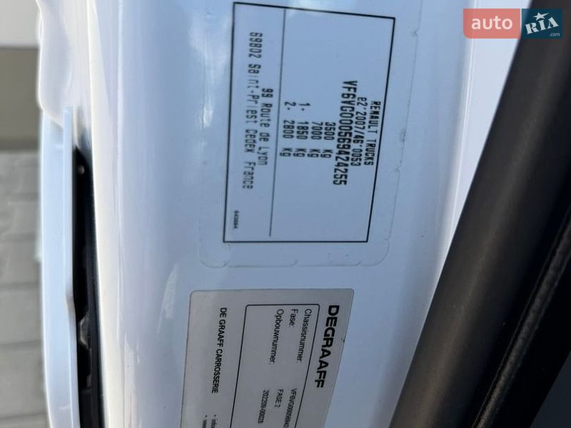 Грузовой фургон Renault Master 2023 в Дубно фото 39 Грузовой фургон Renault Master 2023 в Дубно