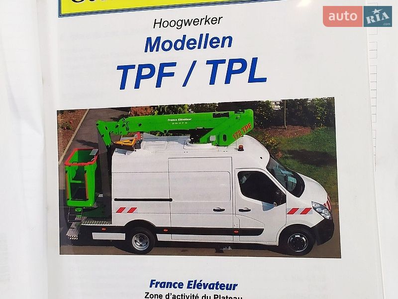 Автовышка Renault Master 2016 в Ровно