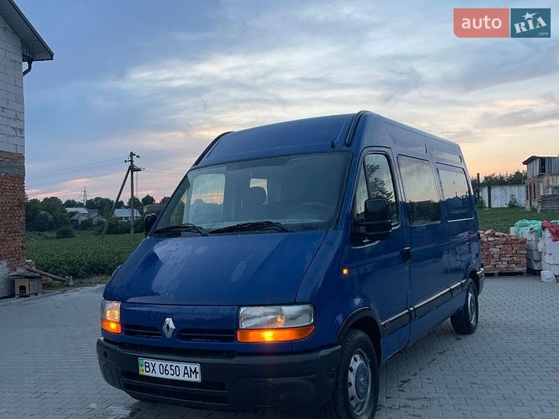 Мінівен Renault Master 2002 в Тернополі