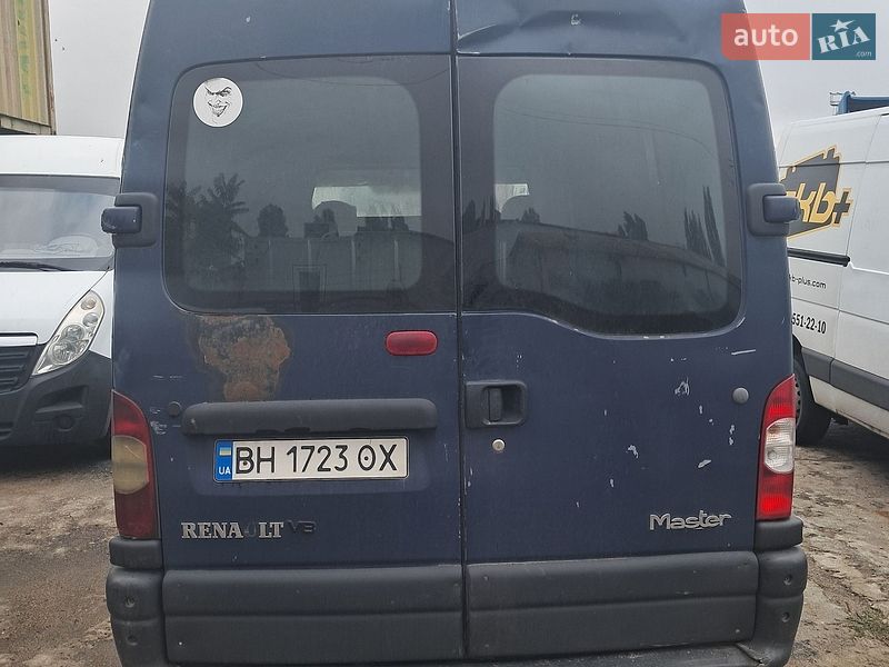Грузовой фургон Renault Master 2005 в Одессе фото 2 Грузовой фургон Renault Master 2005 в Одессе
