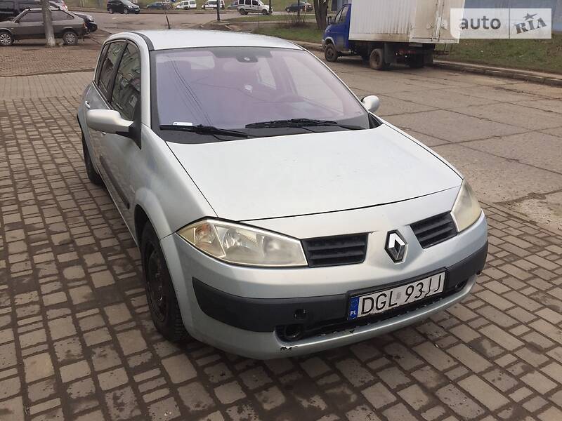 Хэтчбек Renault Megane 2003 в Ивано-Франковске