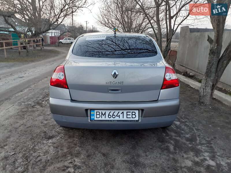 Седан Renault Megane 2004 в Ахтырке