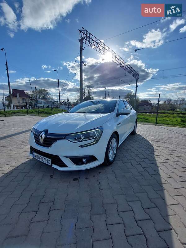 Седан Renault Megane 2017 в Звягелі