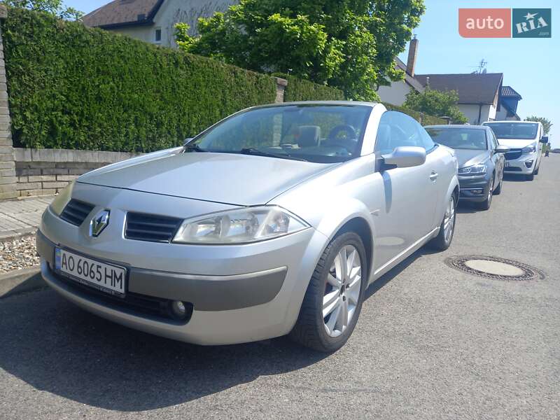 Кабріолет Renault Megane 2004 в Іршаві