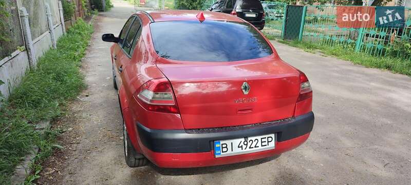 Седан Renault Megane 2007 в Полтаві