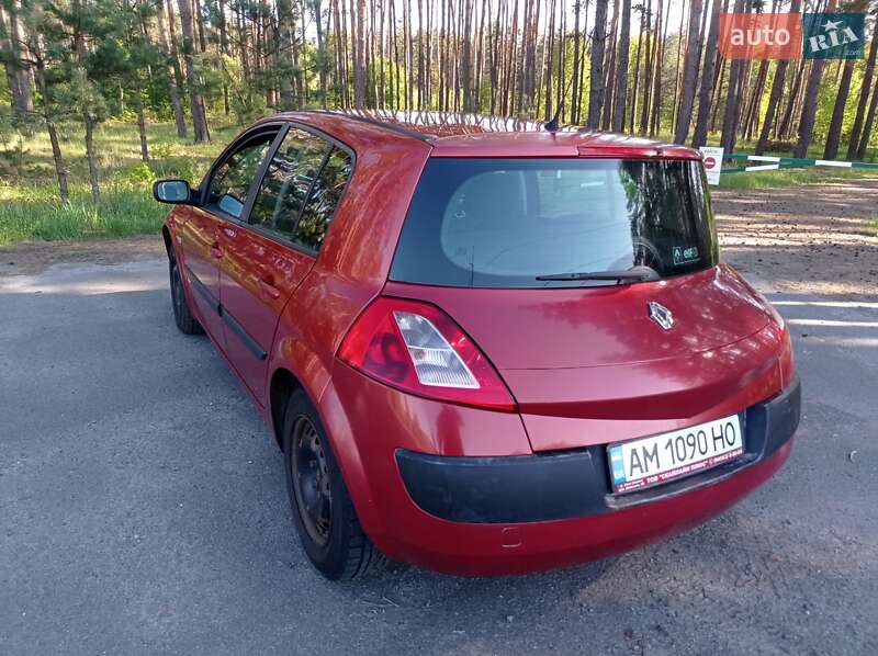 Хэтчбек Renault Megane 2004 в Житомире