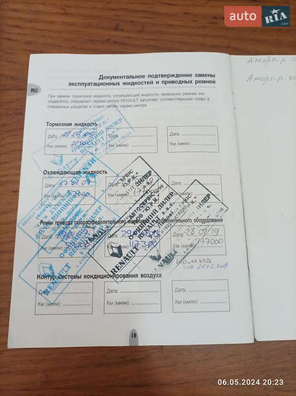 Седан Renault Megane 2003 в Львове