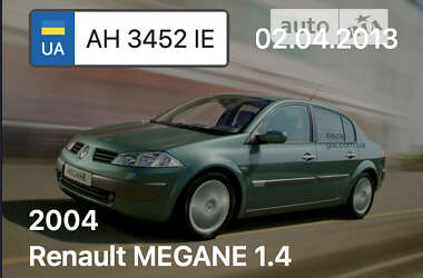 Седан Renault Megane 2004 в Днепре