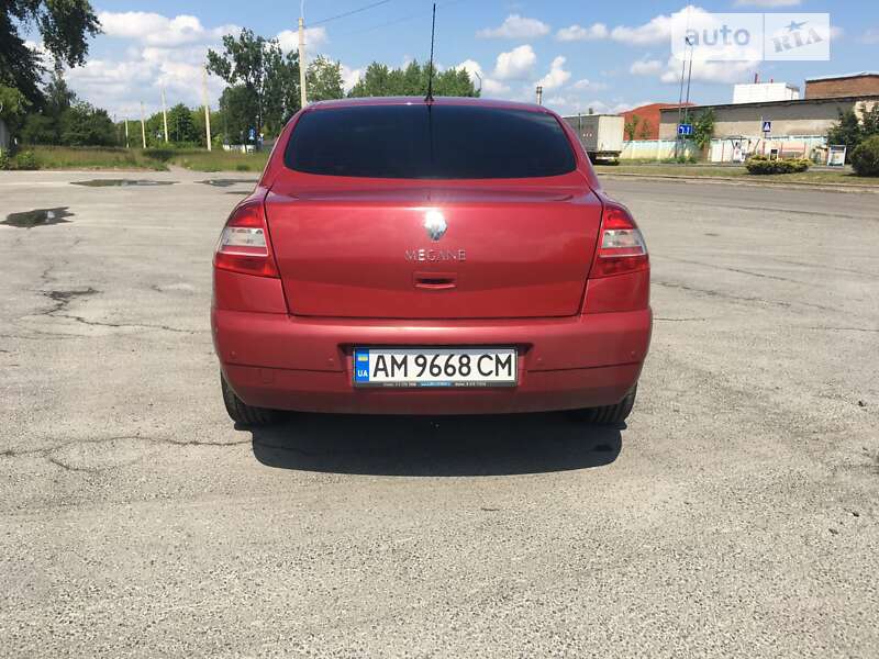Седан Renault Megane 2008 в Звягелі фото 16 Седан Renault Megane 2008 в Звягелі
