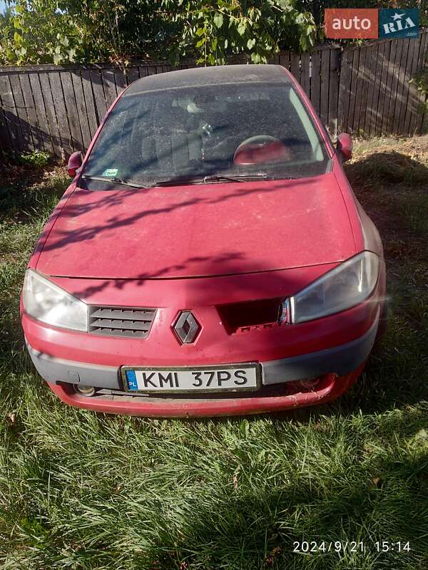 Седан Renault Megane 2003 в Черкассах