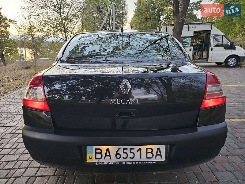 Седан Renault Megane 2009 в Кропивницком