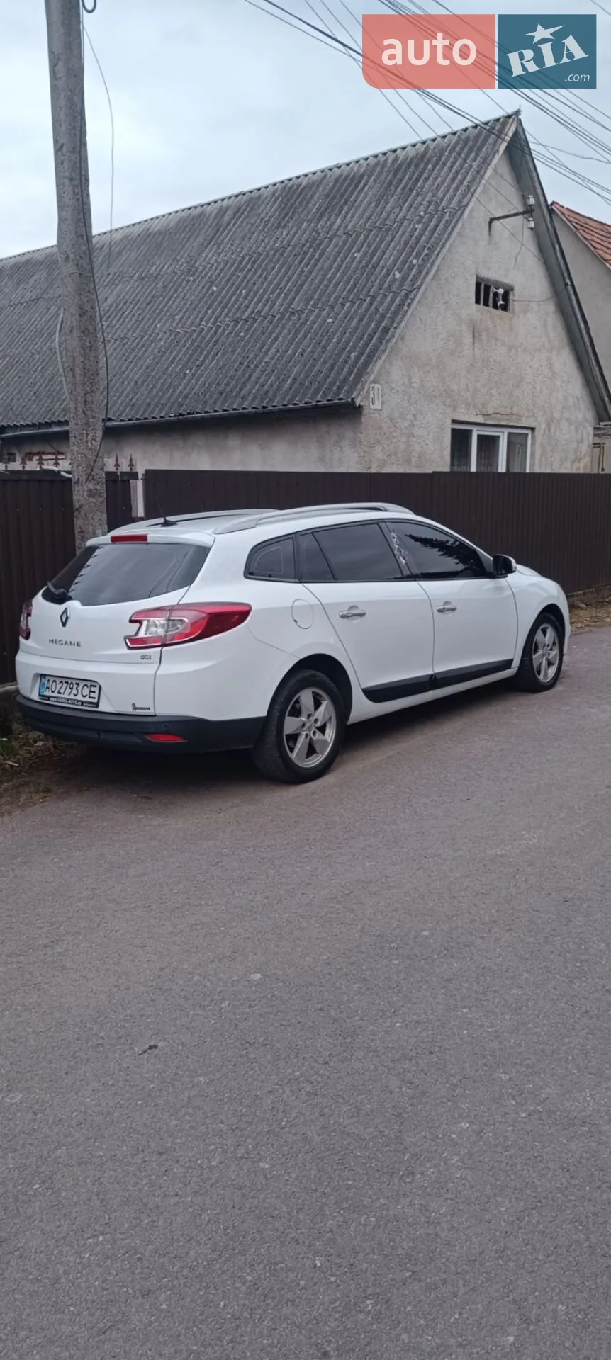 Renault Megane 2011 VIN VF1KZ1S0645410421 фото оголошення 6 з 9