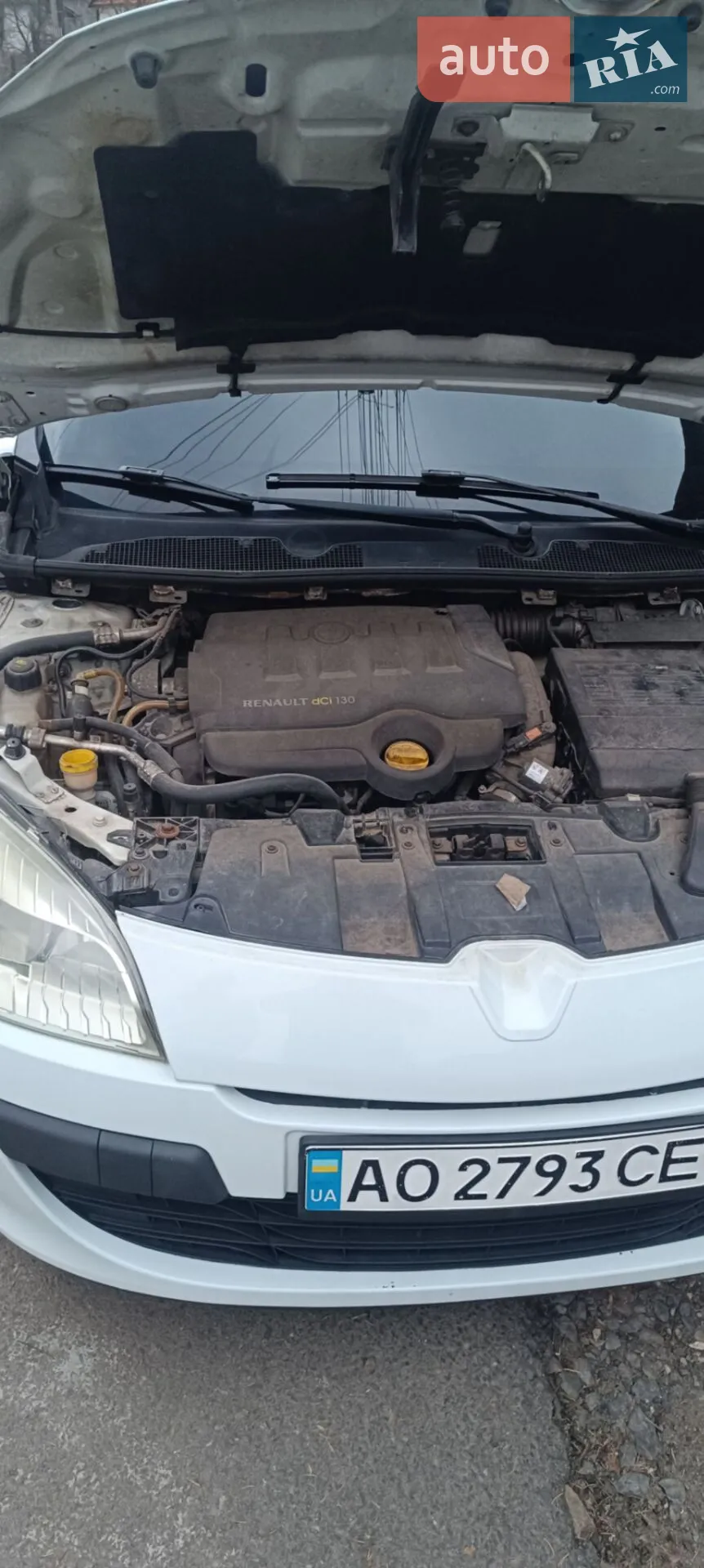 Renault Megane 2011 VIN VF1KZ1S0645410421 фото оголошення 7 з 9