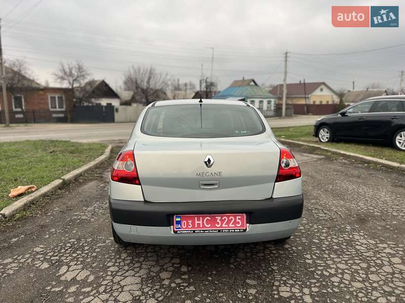 Седан Renault Megane 2003 в Лозовой