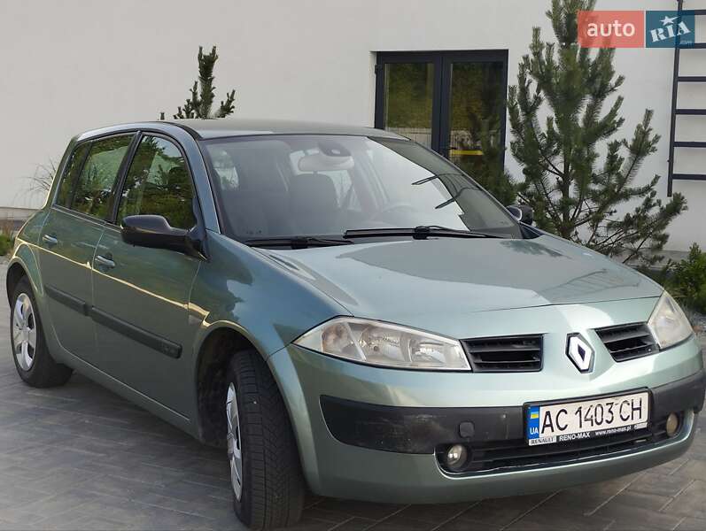 Хэтчбек Renault Megane 2003 в Луцке